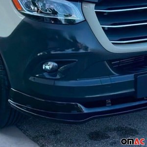 Mercedes Sprinter Front Bumper Splitter - Omac - Black - '11-'13 Mercedes Sprinter Front Bumper Splitter - Omac - Black - '11-'13
